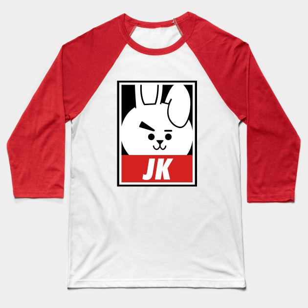 Cooky jungkook bts Baseball T-Shirt by Lucile